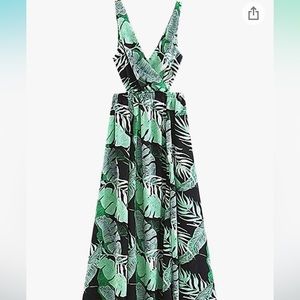 Floral print, maxi dress